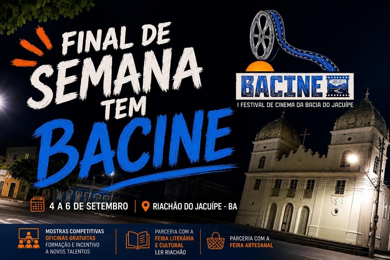 BACINE divulga seleção de 26 filmes para a primeira edição do Festival de Cinema da Bacia do Jacuípe